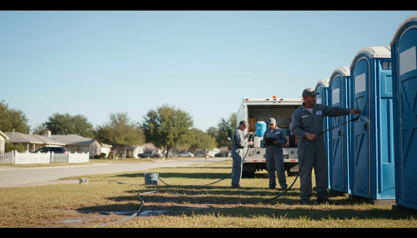 Long-Term Portable Toilet Rental in Edwardsville, IL near me